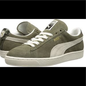 Puma - Natural Classic Suede NC - TRENDY OLIVE!!